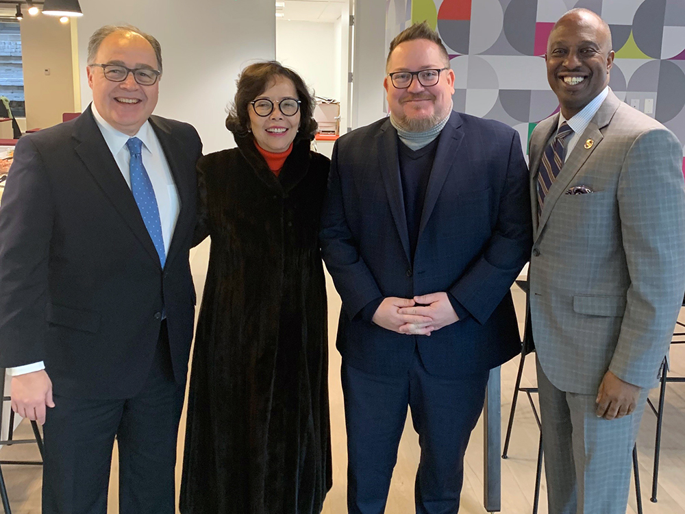 Leaders of four national business chambers gathered together